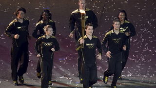 London, 270712.
Olimpijski stadion.
Svecano otvaranje Olimpijskih Igra u Londonu.
Na fotografiji: .
Foto: Drago Sopta / CROPIX