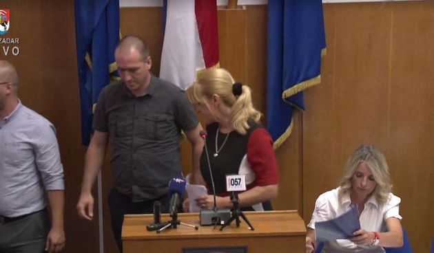 Sjednica Gradskog vijeća, Irena Dragić
