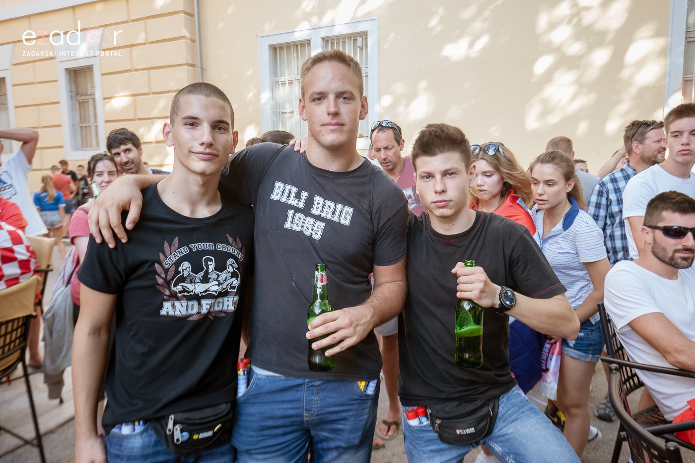 Navijačko ludilo u Zadru za vrijeme i nakon finala Svjetskog prvenstva Navijačko ludilo u Zadru za vrijeme i nakon finala Svjetskog prvenstva