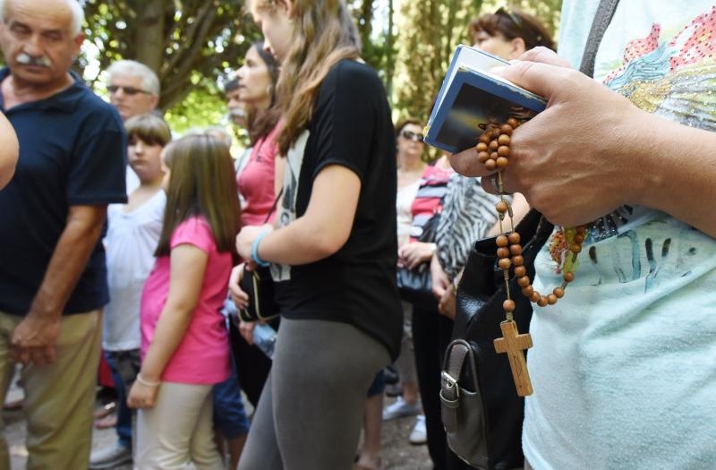 Visovac: Svečano misno slavlje povodom blagdana Gospe od Anđela, Photo: Hrvoje Jelavic/PIXSELL