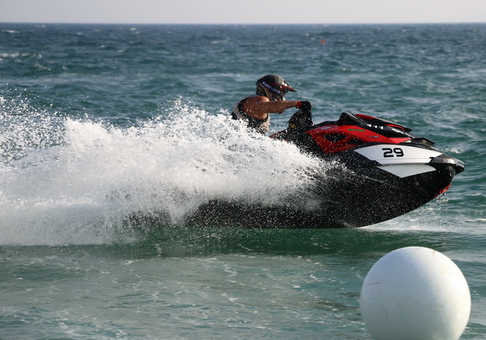 Vir: Slobodan trening na plaži Jadro pred utrke Alpe Adria Jest Ski Toura. Foto: Kažimir Škrbić/Virski list