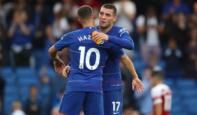 Eden Hazard i Mateo Kovačić