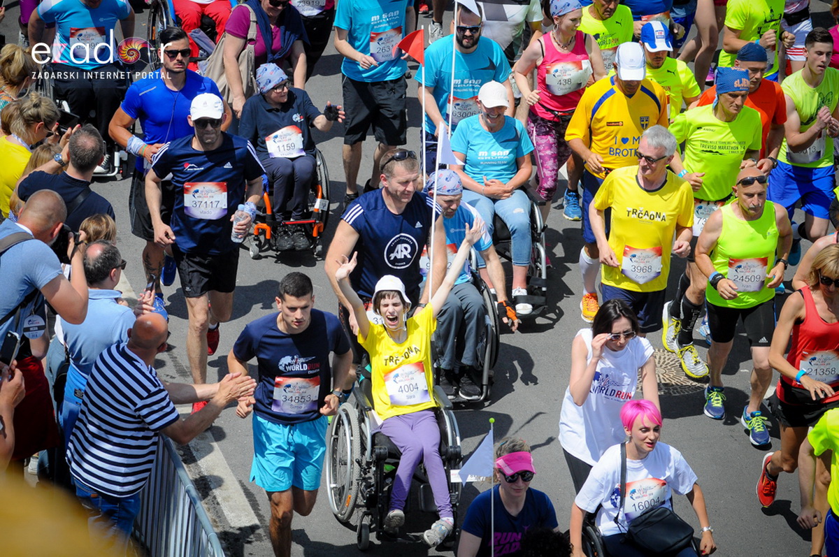 Start utrke Wings for Life World Run Zadar 2018.