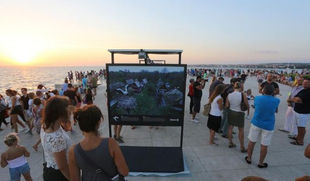 Izložba “National Geographic – Hrvatska iz zraka” na zadarskoj rivi