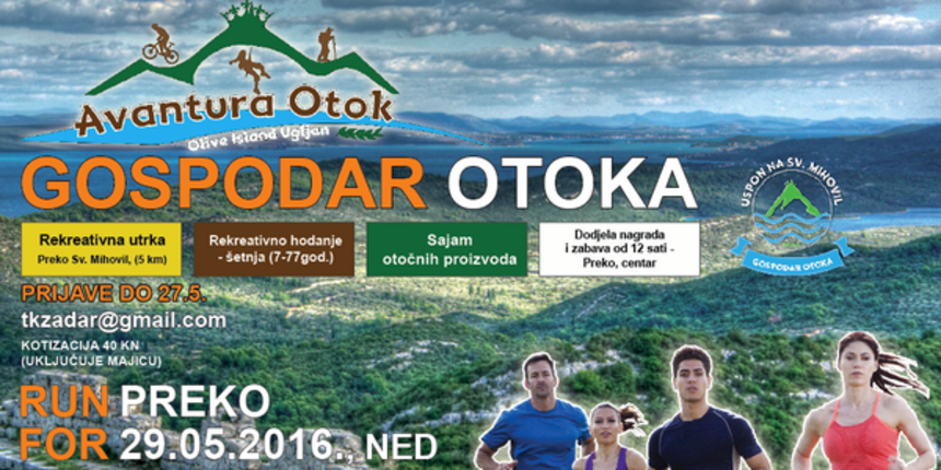 Preko: Utrka “Gospodar otoka – Uspon na Sv. Mihovil” Preko: Utrka “Gospodar otoka – Uspon na Sv. Mihovil”