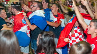 Zadar je gorio: Velika fešta nakon plasmana Vatrenih u finale Svjetskog prvenstva