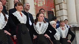 Predstavljanje svečane zadarske pučke nošnje, foto: Iva Perinčić Predstavljanje svečane zadarske pučke nošnje, foto: Iva Perinčić