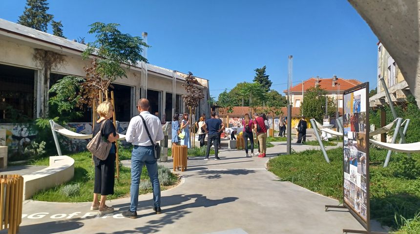 centar za mlade, Gradionica mural lonac welcome to the jungle