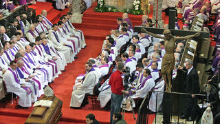 Posljednji ispraćaj nadbiskupa Ivana Prenđe (foto: Marin Gospić)