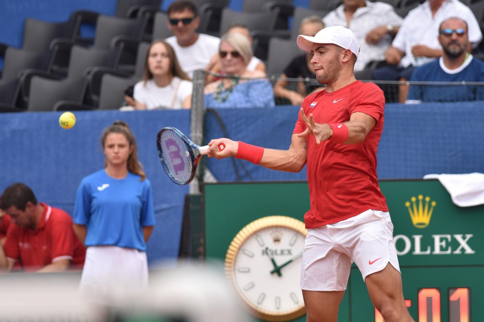 Davis Cup: Borna Ćorić – Steve Johnson Davis Cup: Borna Ćorić – Steve Johnson