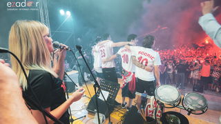 Zadar priredio čudesan doček svojim Vatrenim herojima (1)