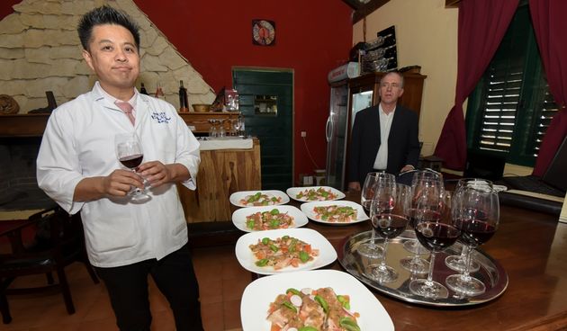 Tuna, sushi and wine festival: Ručak u Kraljevskim vinogradima