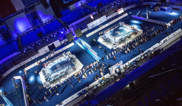 Boksačka Arena u Astani. Screenshot