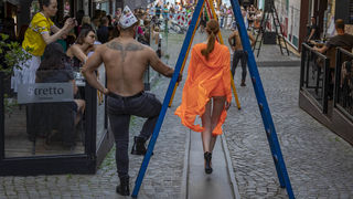 Ulična modna revija #INSPIREDBYART by Hippy Garden Ulična modna revija #INSPIREDBYART by Hippy Garden