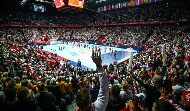 Spaladium Arena, Split – Europsko rukometno prvenstvo, skupina A, 1. kolo, Hrvatska – Srbija.