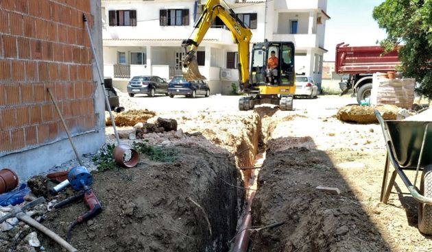 Komunalno društvo Pag radi novu trasu odvodnje na Blatu