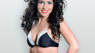 Split, 070210.
Hote Le Meridianne Lav.
Natjecateljica za Miss Universe Hrvatske 2010.
Na slici: Melanija Horvat.
Foto: Biljana Gaurina / CROPIX