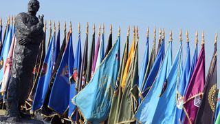 Generalna proba na kninskoj tvrđavi uoči svečane proslave 23. obljetnice VRO Oluja