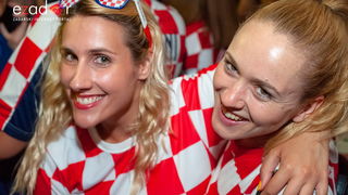 Zadar je gorio: Velika fešta nakon plasmana Vatrenih u finale Svjetskog prvenstva