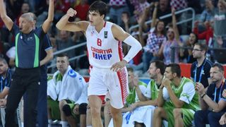 05.09.2015., Arena Zagreb, Zagreb – EuroBasket 2015., skupina C, 01. kolo, Hrvatska – Slovenija. Foto: PIXSELL 05.09.2015., Arena Zagreb, Zagreb – EuroBasket 2015., skupina C, 01. kolo, Hrvatska – Slovenija. Foto: PIXSELL
