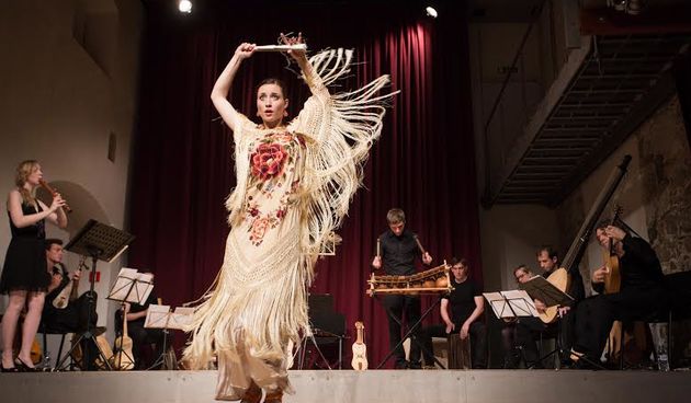 Nova Schola Labacensis: Stara glasba in novi Flamenco; Ljubljanski grad, 18.6.2013
