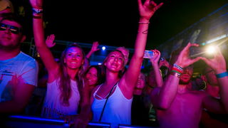 Trećeg dana Blacksheep Festivala u Aquarius klubu na Zrću nastupio je Moti. Foto: Goran Telak