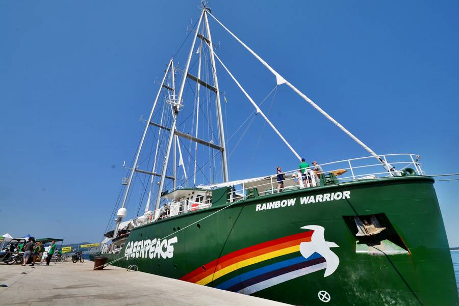 Rainbow warrior u Zadru