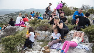 Drugi Planinarski pohod “Hajdemo do Vrane” 2. travnja 2016. Foto: Vinko Pešić