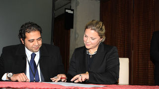 Potpisivanje ugovora s Egipatskim poduzetnicima Potpisivanje ugovora s Egipatskim poduzetnicima