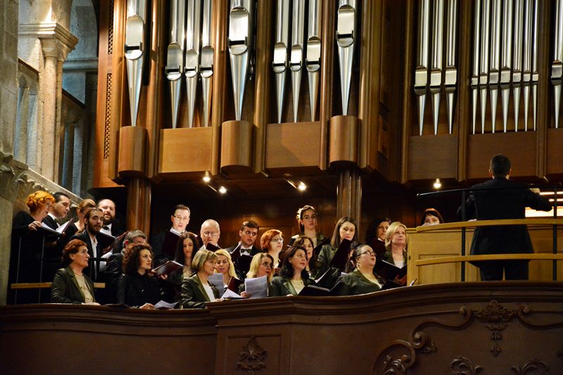 Obljetnički koncert HPGD Zoranić u katedrali, foto: I. Perinčić