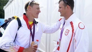 London, 030812.
Jezero Eton Dorney.
Hrvatski veslacki cetverac na parice David Sain, Damir Martin i braca Martin i Valent Sinkovic u finalnoj utrci osvojili srebrnu medalju na Olimpijskim Igrama u Londonu.
Na fotografiji: jedan od zlatne njemacke posade London, 030812.
Jezero Eton Dorney.
Hrvatski veslacki cetverac na parice David Sain, Damir Martin i braca Martin i Valent Sinkovic u finalnoj utrci osvojili srebrnu medalju na Olimpijskim Igrama u Londonu.
Na fotografiji: jedan od zlatne njemacke posade