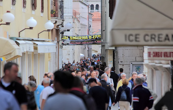Skitnja gradom 11. listopada 2013. Foto: Roberto Lerga
