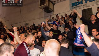 Humanitarno gledanje utakmice Zadar-Cibona u Jazinama Humanitarno gledanje utakmice Zadar-Cibona u Jazinama