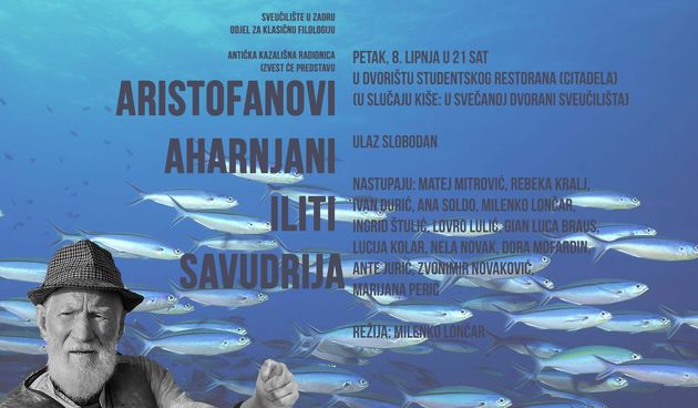 Studenti će izvesti starogrčku komediju “Aristofanovi Aharnjani iliti Savudrija”
