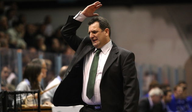 Zadar, 130312.Dvorana Jazine.22. kolo A1 kosarkaske lige, gradski derbi izmedju Sonik Puntamike i  Zadra. Na fotografiji: Neven Plantak trener Puntamike.Foto: Andrija Lucic / Cropix