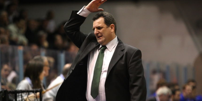 Zadar, 130312.Dvorana Jazine.22. kolo A1 kosarkaske lige, gradski derbi izmedju Sonik Puntamike i  Zadra. Na fotografiji: Neven Plantak trener Puntamike.Foto: Andrija Lucic / Cropix