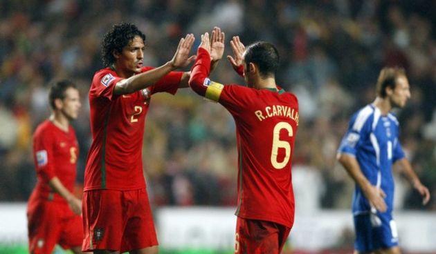 Bruno Alves i Ricardo Carvalho, Foto: Reuters