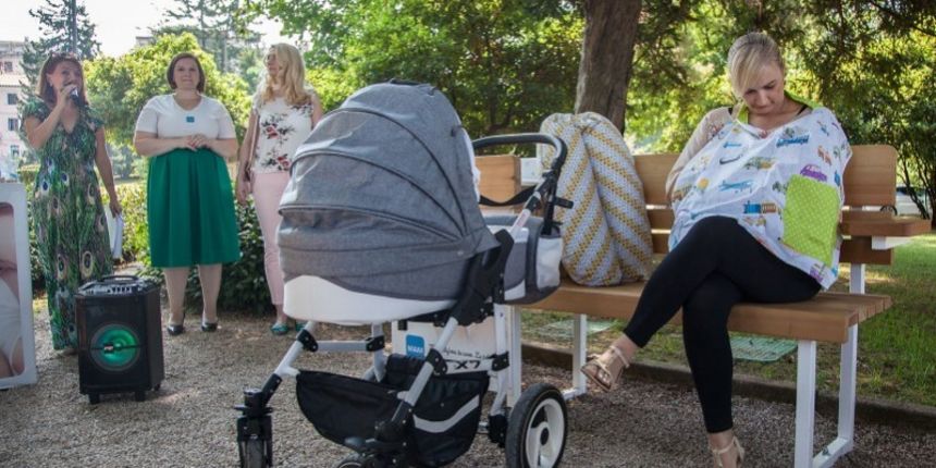 U Puli otvorena MAM klupica za dojenje U Puli otvorena MAM klupica za dojenje