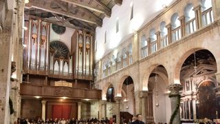 Svečana misa polnoćka u katedrali svete Stošije. Foto: Dino Stanin/PIXSELL Svečana misa polnoćka u katedrali svete Stošije. Foto: Dino Stanin/PIXSELL