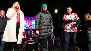 Veličanstveni doček brončanog Joška Gvardiola @ Novigrad Veličanstveni doček brončanog Joška Gvardiola @ Novigrad