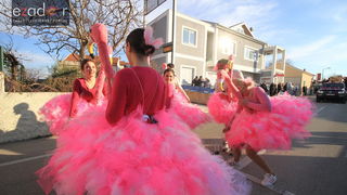 Maškarana povorka Velike Bake u Murteru