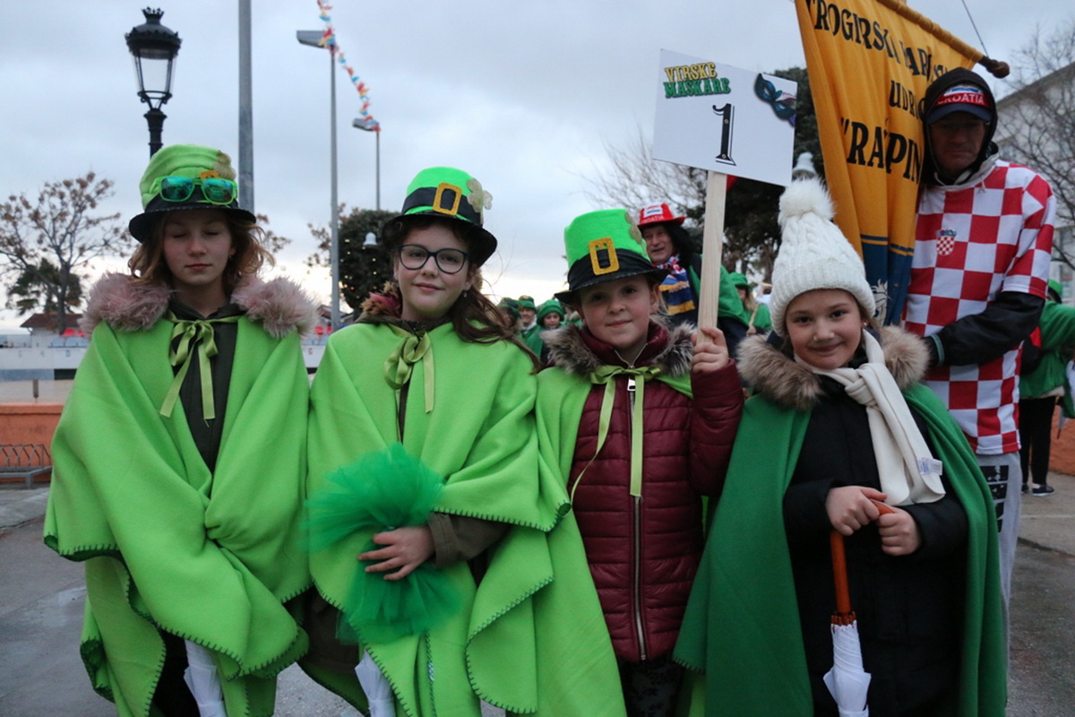 Virske maškare 2018: Defile maškaranih skupina i fešta uz “Koktelse”