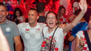 Zadar je gorio: Velika fešta nakon plasmana Vatrenih u finale Svjetskog prvenstva