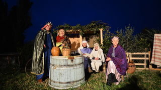 Diklo: Na Bunarima na blagdan sv. Stjepana uprilične žive jaslice Udruge Kveštura. Foto: Iva Perinčić Diklo: Na Bunarima na blagdan sv. Stjepana uprilične žive jaslice Udruge Kveštura. Foto: Iva Perinčić