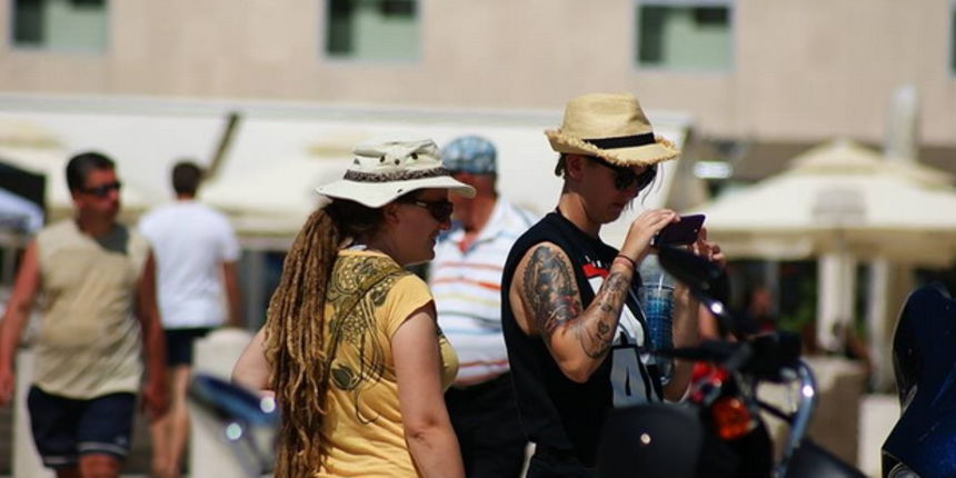 Nekoliko stotina vlasnika kultnih Harley Davidsona danas je posjetilo Zadar, Foto: Nevera ZD