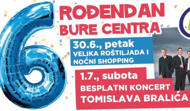 Rođendanski tjedan Bure Centra u Biograd na Moru