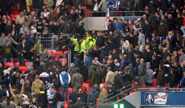 Neredi navijača Millwalla, foto: bbc.co.uk