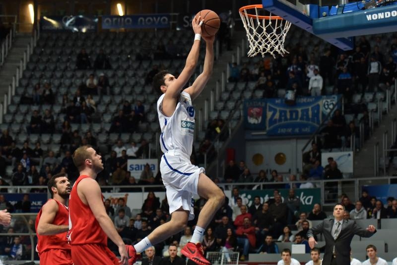 22. kolo ABA lige: Zadar – Szolnoki Olaj 71-64. Photo: Dino Stanin/PIXSELL 22. kolo ABA lige: Zadar – Szolnoki Olaj 71-64. Photo: Dino Stanin/PIXSELL