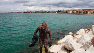 Vježba spašavanja u uvali Jaz, foto: Leo Banić