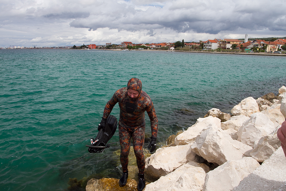 Vježba spašavanja u uvali Jaz, foto: Leo Banić
